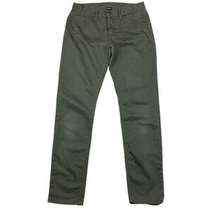 Patagonia Womens Organic Cotton Green Pants Size 8
